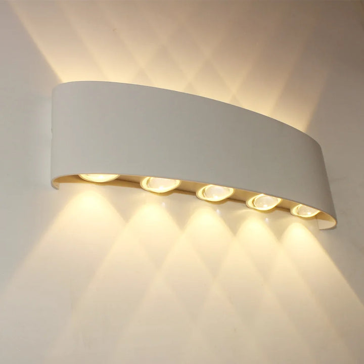 Lichaamsbewegingssensor Wandlamp Waterdicht Buiten LED Wandschakelaar Aan Af Verlichtende Lampen Tuin Binnenplaats Inductiegang Wandlamp