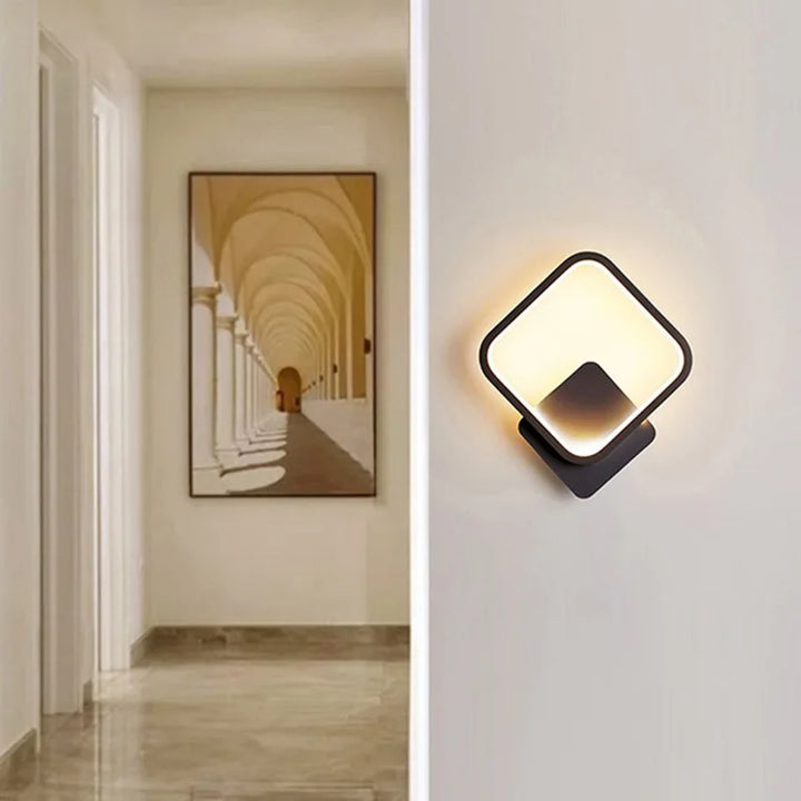 Moderne LED Wandlamp - Ronde Wandlamp voor Slaapkamer, Woonkamer, Hal en Kantoor