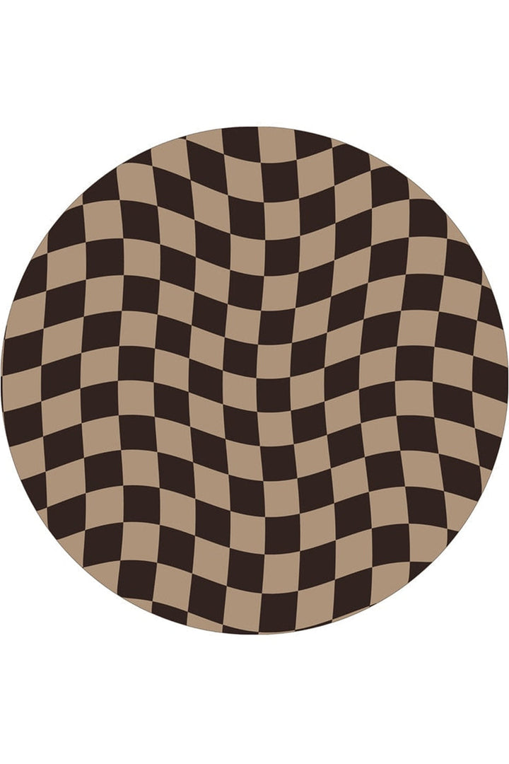 Slaapkamer ronde vloerkleed