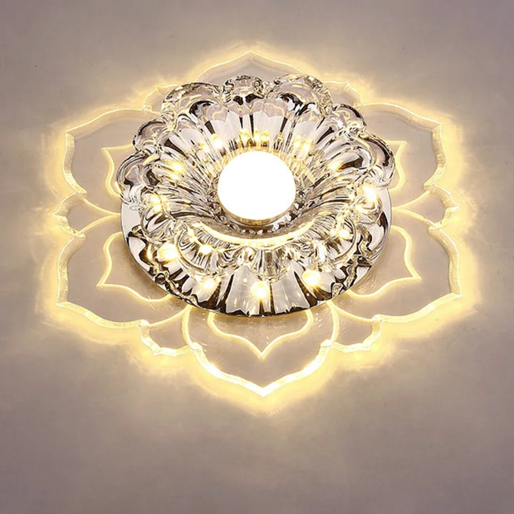 Moderne LED-ceilinglamp Crystal ceiling lamp - Slaapkamer-chandelier Indoor lighting for living room Home decor LED chandelier