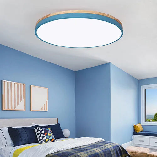 Moderne LED-Plafondlamp – 27W Opbouwlamp met warme, koude en natuurlijke lichtopties voor woonkamer, slaapkamer en keuken