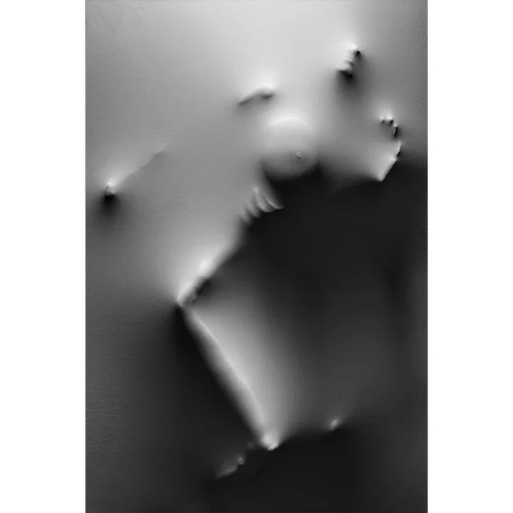 Moderne Kunst Abstracte Geestfiguren Op De Muur Canvasprints Zwart Witte Muurkunst Posters Foto's Voor Woonkamer Slaapkamer Kunst Decor
