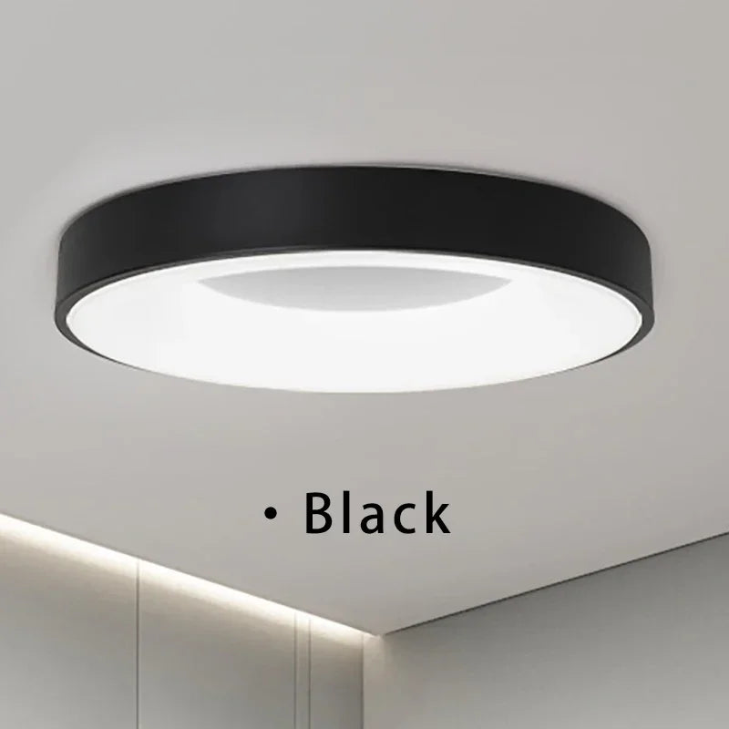Moderne Macaron LED Plafondlamp - Verstelbaar rond ontwerp met afstandsbediening dimmen voor slaapkamer, woonkamer en gang