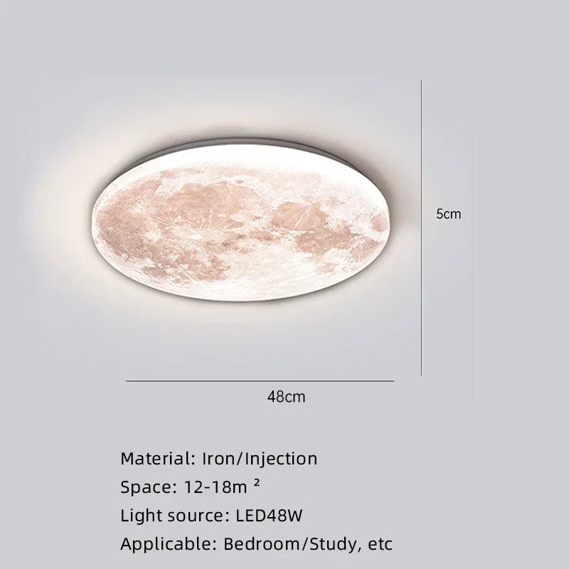 Plafondlamp Artistiek Modern Mondoberfläche