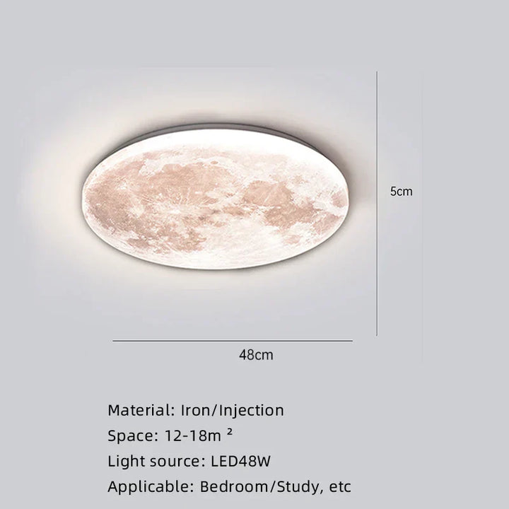 Plafondlamp Artistiek Modern Mondoberfläche