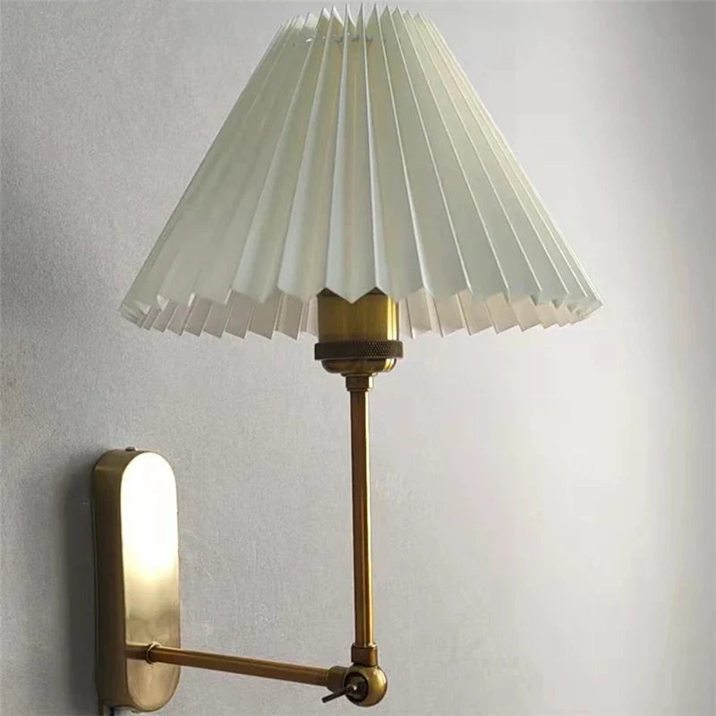 Moderne draaibare wandlamp – LED Origami lampenkap voor slaapkamer, woonkamer en badkamerdecoratie