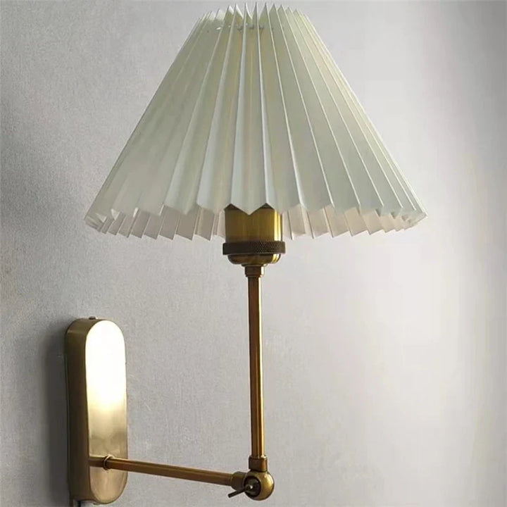 Moderne draaibare wandlamp – LED Origami lampenkap voor slaapkamer, woonkamer en badkamerdecoratie