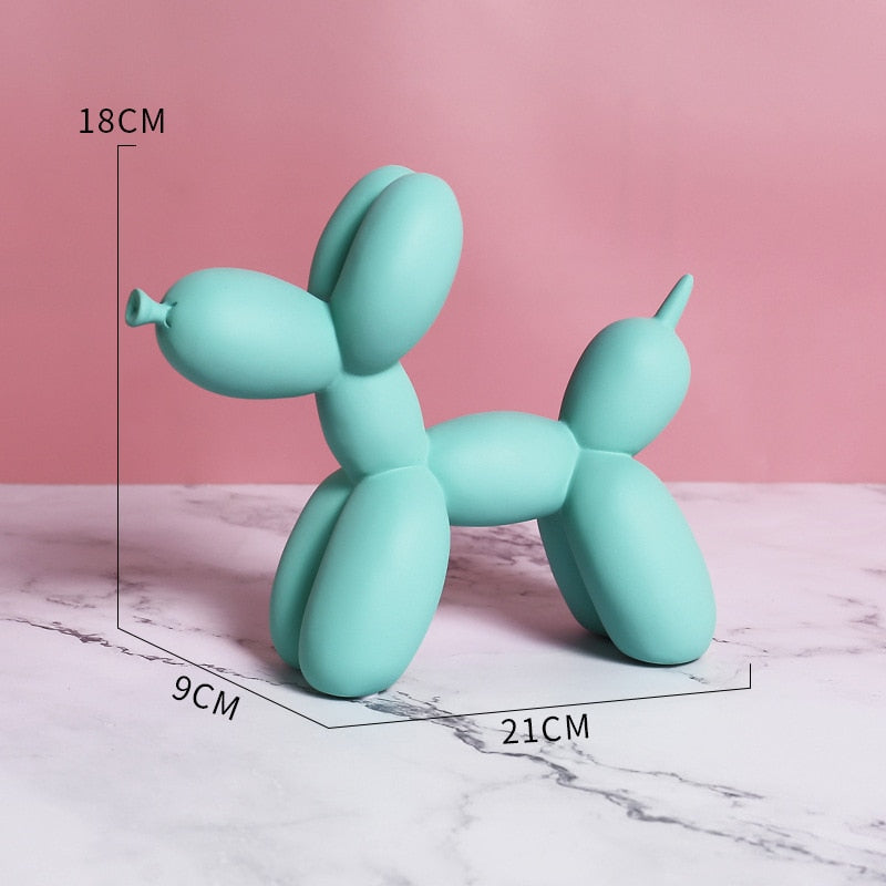 Luxe woondecoratie, luchtballon hond decoratie, bureau accessoires, dieren decoratie, moderne populaire kunst, Scandinavische beelden
