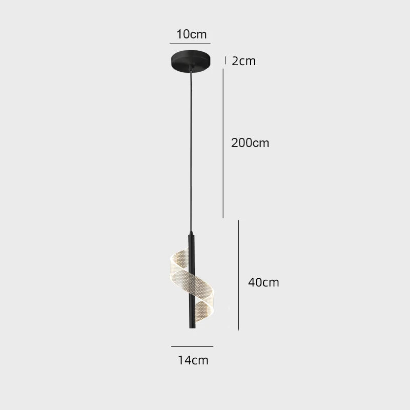 Nordic LED Hanglamp – Moderne Hanglamp voor Woonkamer, Slaapkamer, Eettafel en Gang – Gouden Acryl Lampenkappen, InterieurdDecoratie