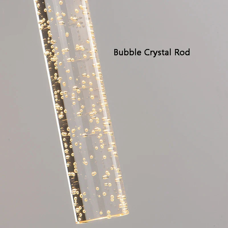 Moderne LED Kristall Wandleuchte – Slanke Wandmontage Lichtarmatuur voor slaapkamer, woonkamer, gang en corridor