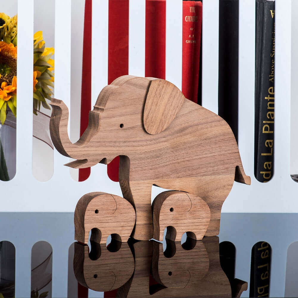 Deense houten dierenornamenten