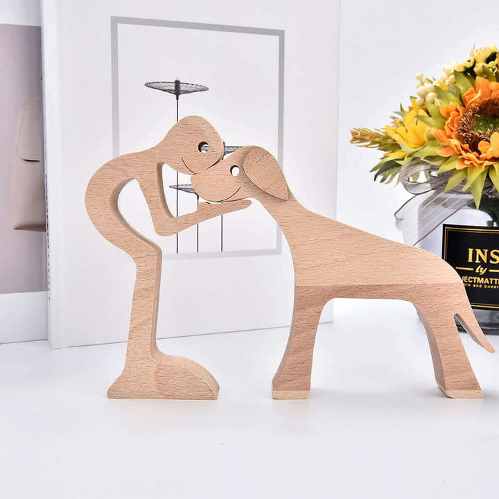 Deense houten dierenornamenten