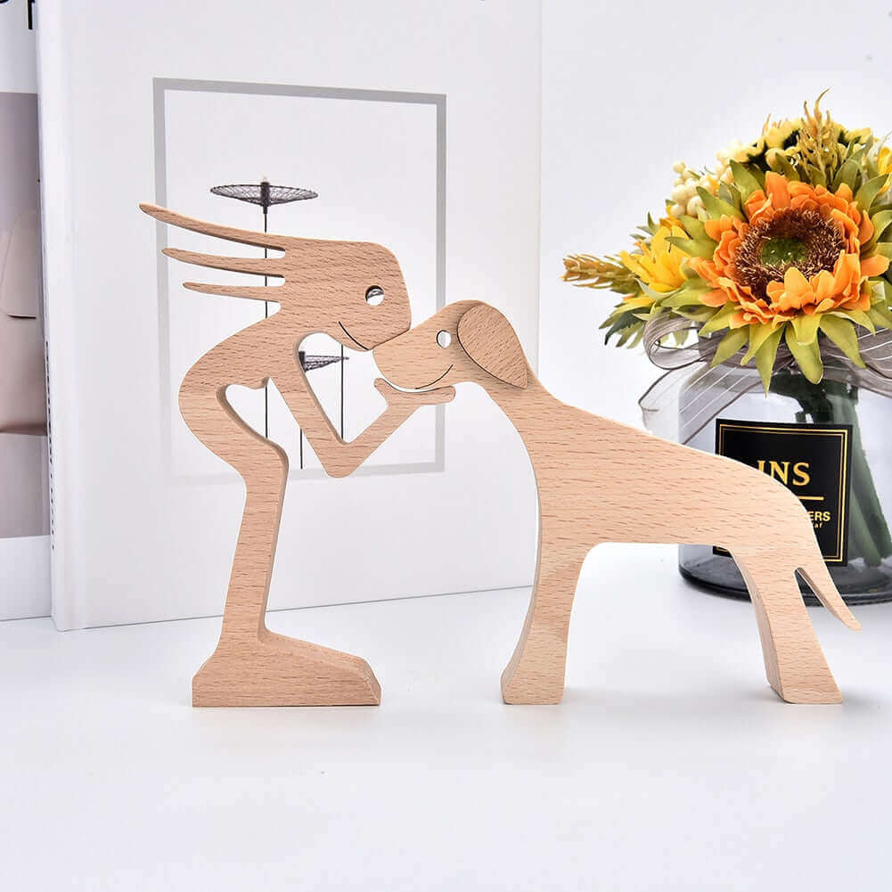 Deense houten dierenornamenten