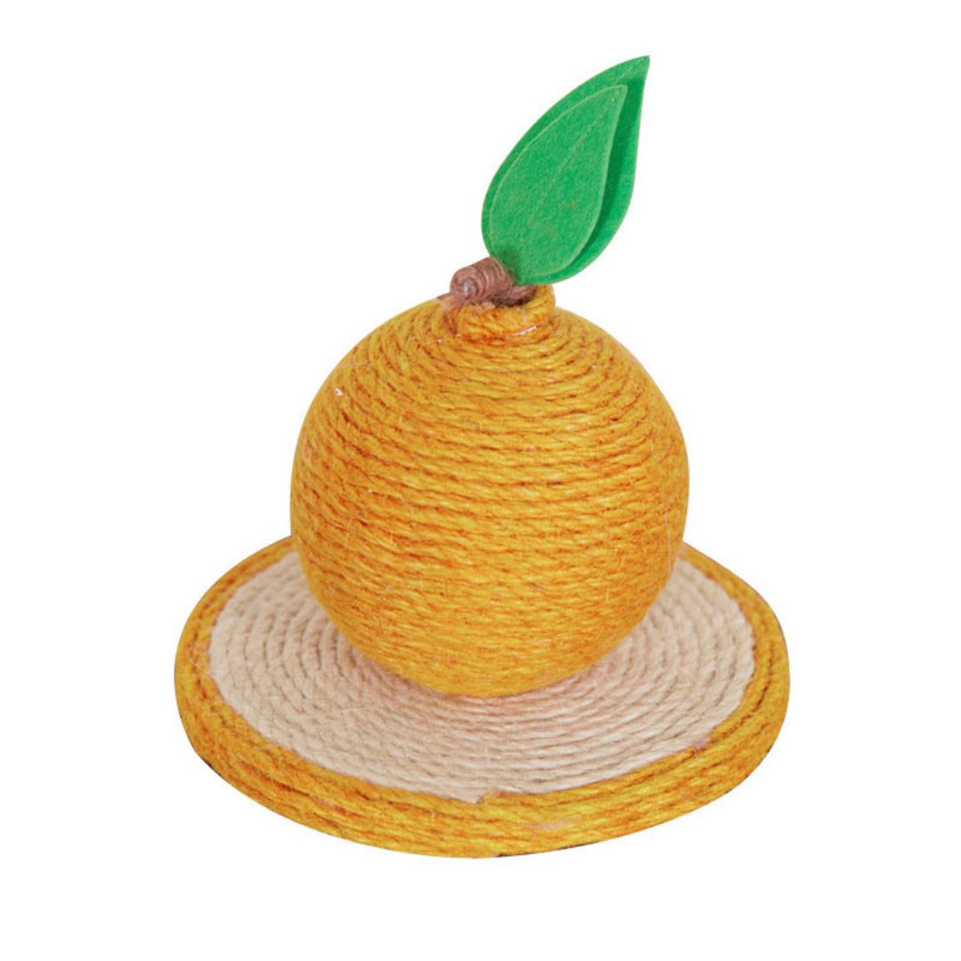 Kattenkrabpaal Oranje van Sisal Arosta