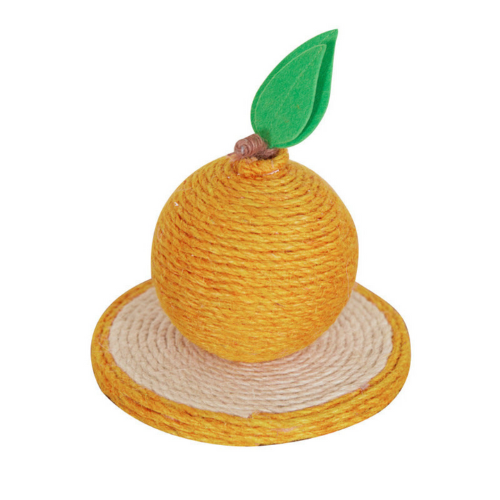 Kattenkrabpaal Oranje van Sisal Arosta