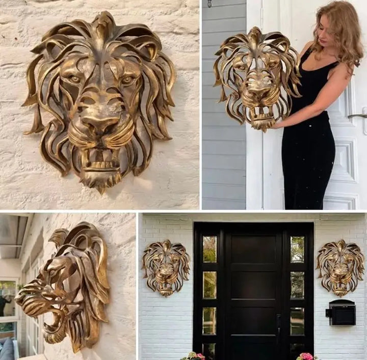 RegalRoar Leeuw - Leeuwenhoofd Wanddecoratie