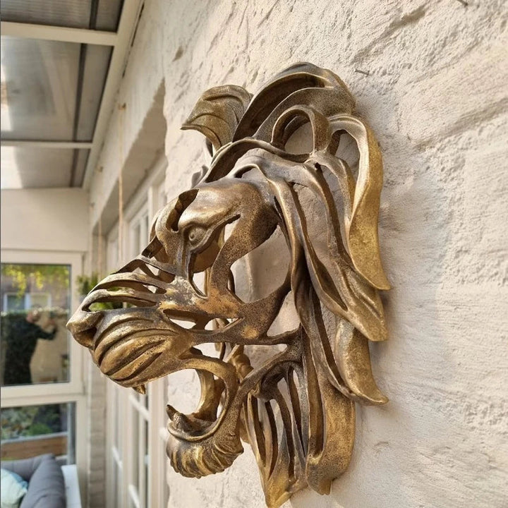 RegalRoar Leeuw - Leeuwenhoofd Wanddecoratie