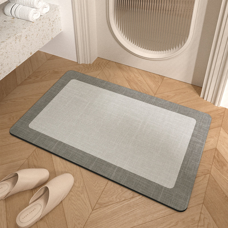 Niet-slip Minimalisme Badkamer Vloermat - Super Absorberend, Makkelijk Schoon Te Maken