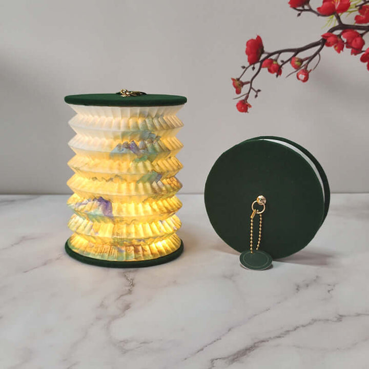 Vouwbare kleine lantaarn voor culturele en creatieve geschenken