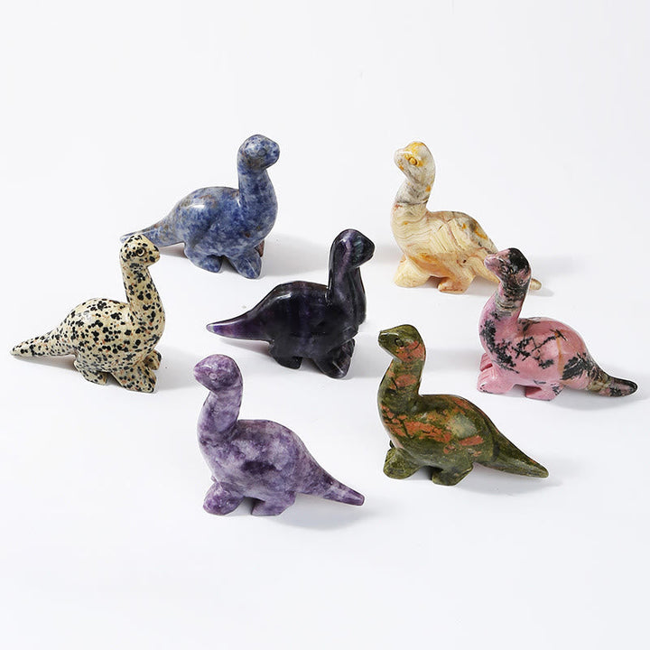 2.5 inch kristallen dinosaur woningdecoratie edelsteen decoratie