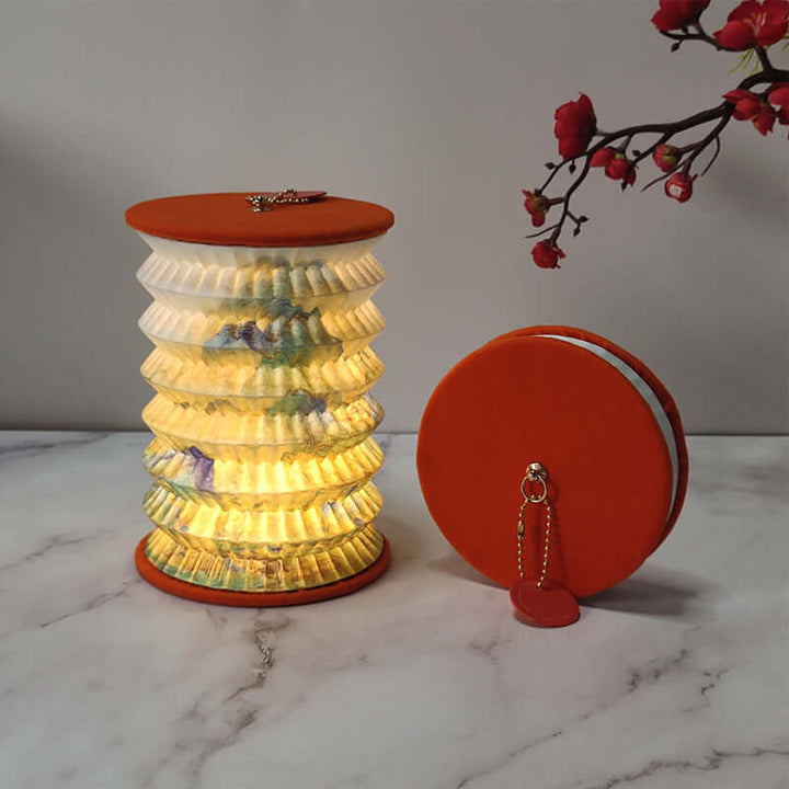 Vouwbare kleine lantaarn voor culturele en creatieve geschenken