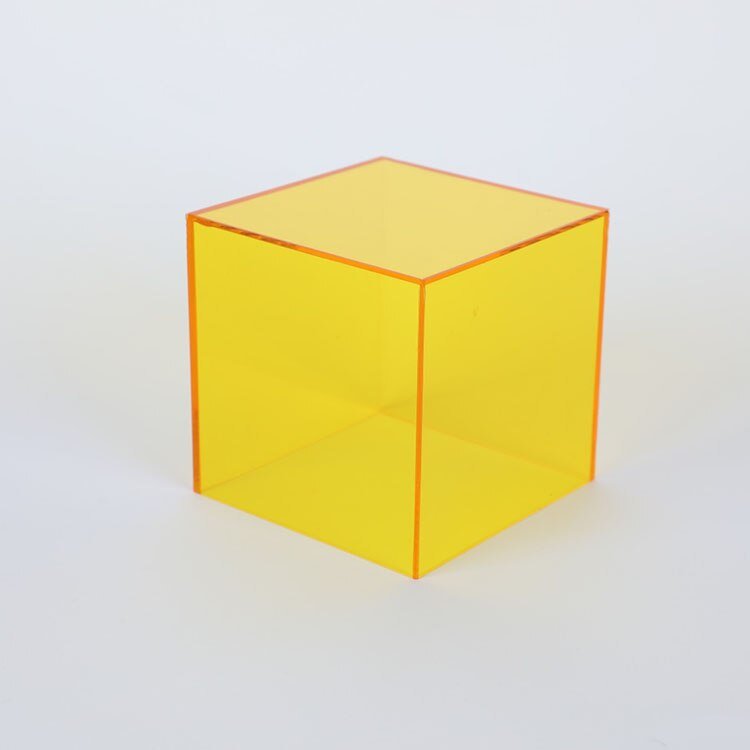 Kleurige acryl tentoonstellingsopbergdoos