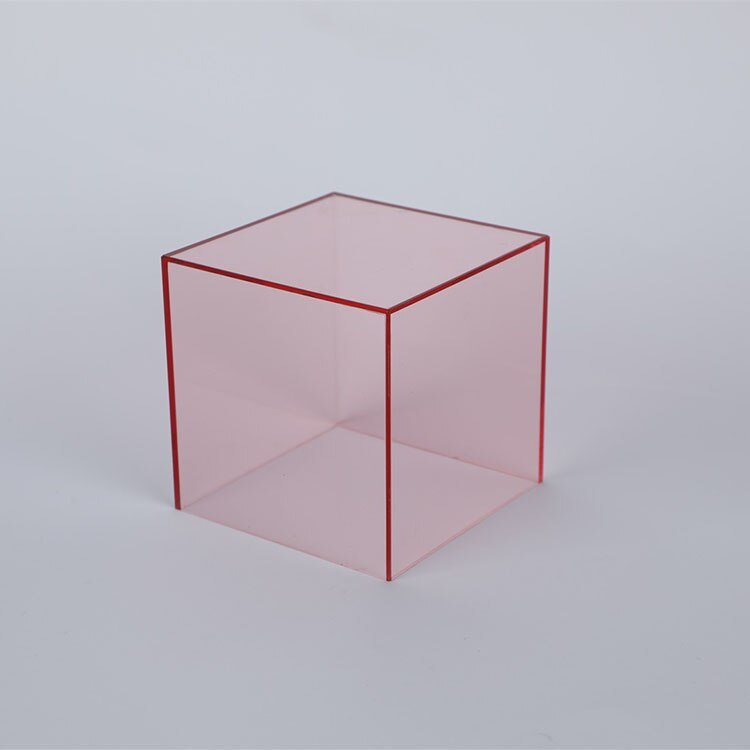 Kleurige acryl tentoonstellingsopbergdoos