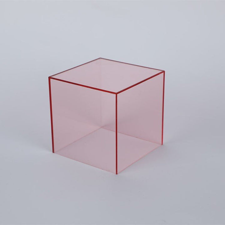 Kleurige acryl tentoonstellingsopbergdoos