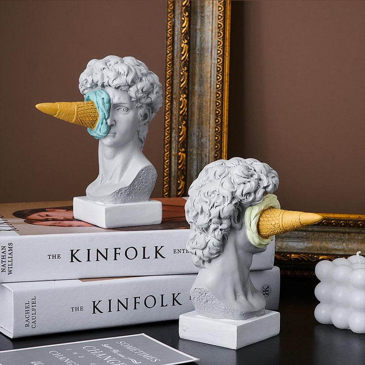 Figure Face IJssculptuur