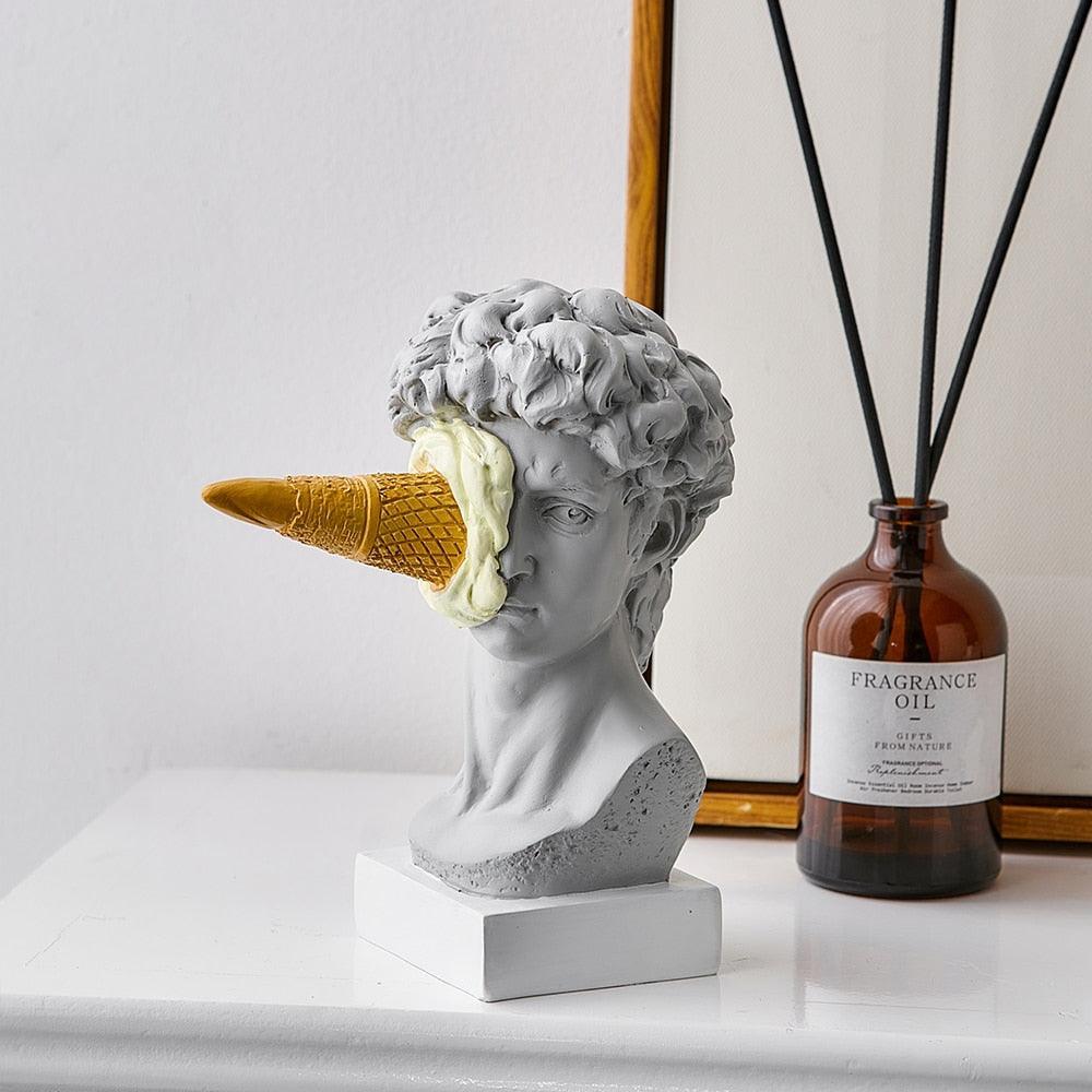Figure Face IJssculptuur
