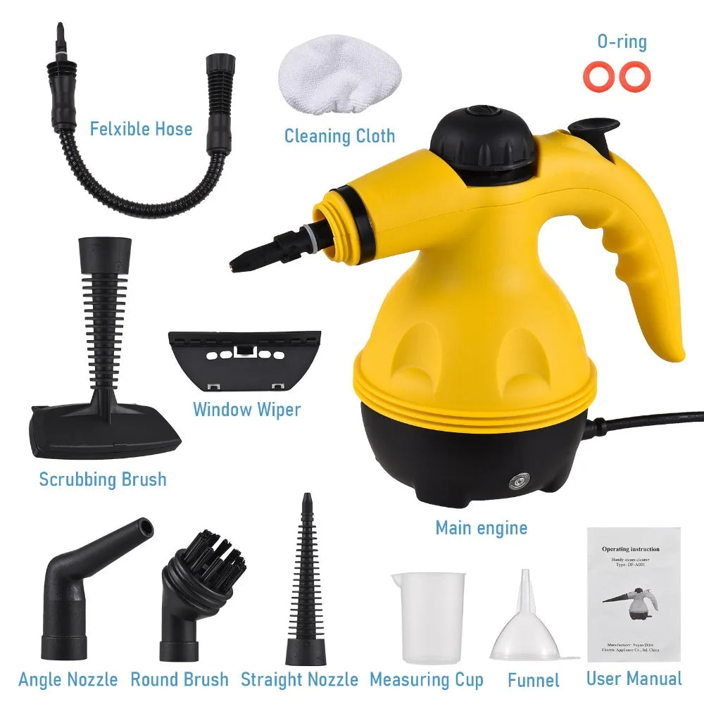 Arosta | Handheld Stoomreiniger – Stoomreiniger voor Tapijten & Voertuigen met Hoge Temperatuur