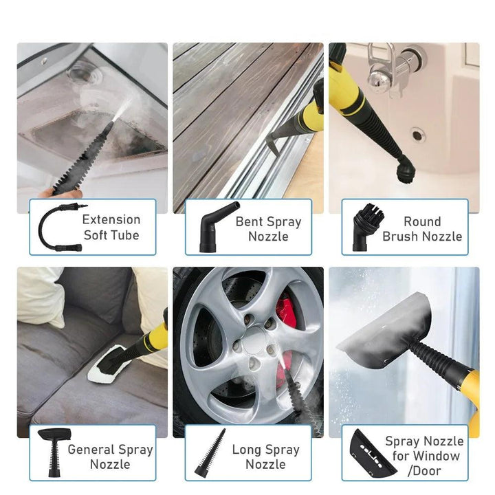 Arosta | Handheld Stoomreiniger – Stoomreiniger voor Tapijten & Voertuigen met Hoge Temperatuur