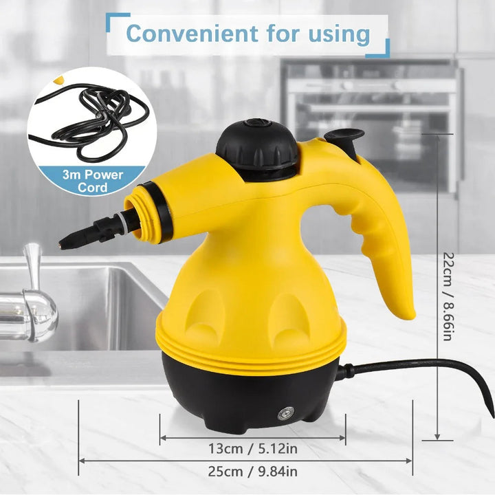 Arosta | Handheld Stoomreiniger – Stoomreiniger voor Tapijten & Voertuigen met Hoge Temperatuur