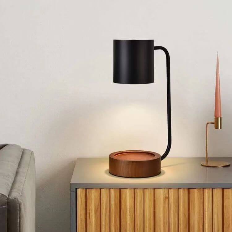 Slaapkamer aromatherapie lamp, rookloze kaarsen tafellamp