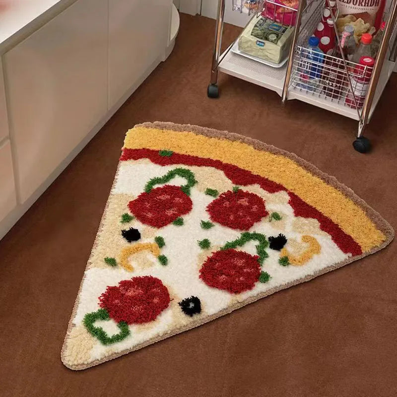 Arosta | Fluffy Tufted Pizza Badmat
