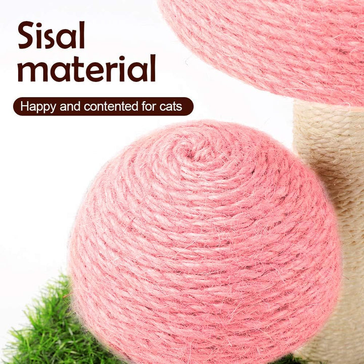Sisal Kat Paddenstoel Krabpaal Arosta