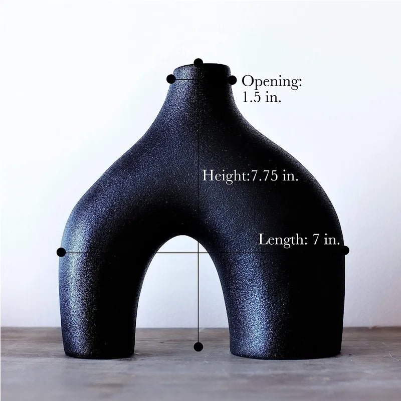 Onregelmatig Minimalistisch Keramiek Vazen-Set voor Moderne Decoratie | Arosta