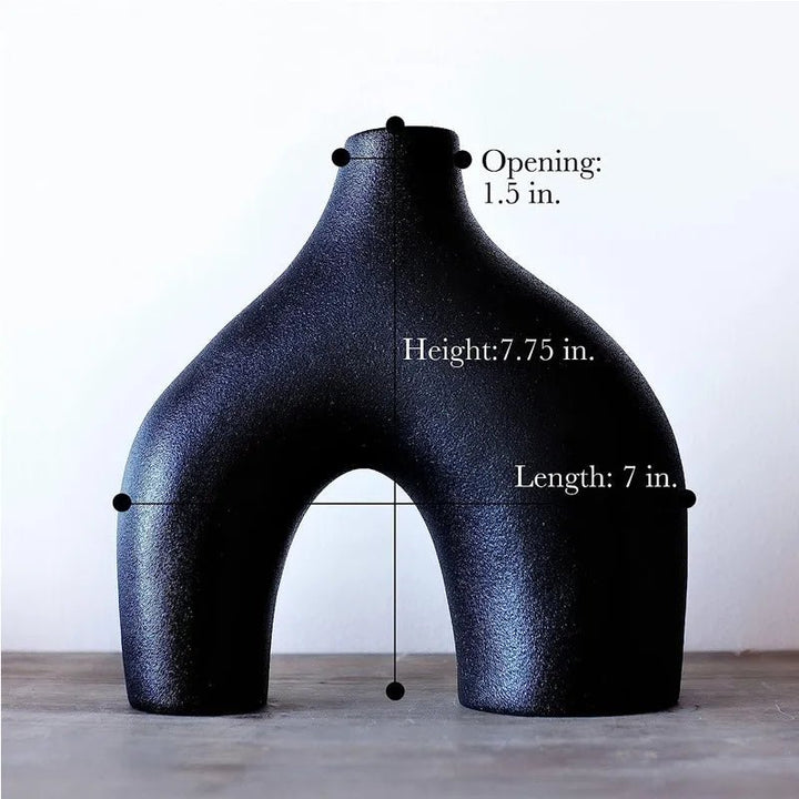Onregelmatig Minimalistisch Keramiek Vazen-Set voor Moderne Decoratie | Arosta