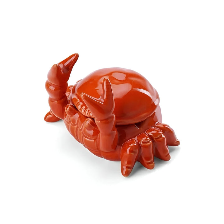 Luxueuze asbak in oosterse stijl met uniek krab ontwerp