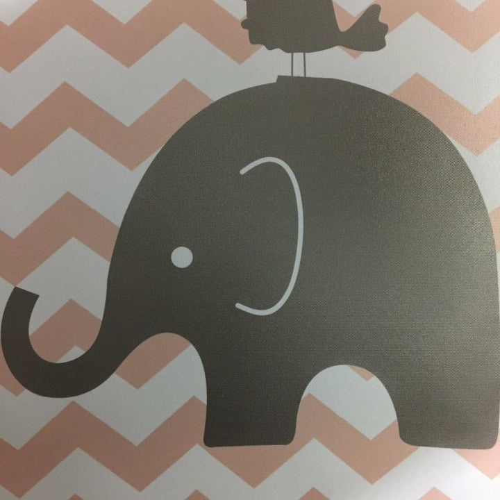 Sweet Elephants - Canvas Wanddecoratie Schilderij