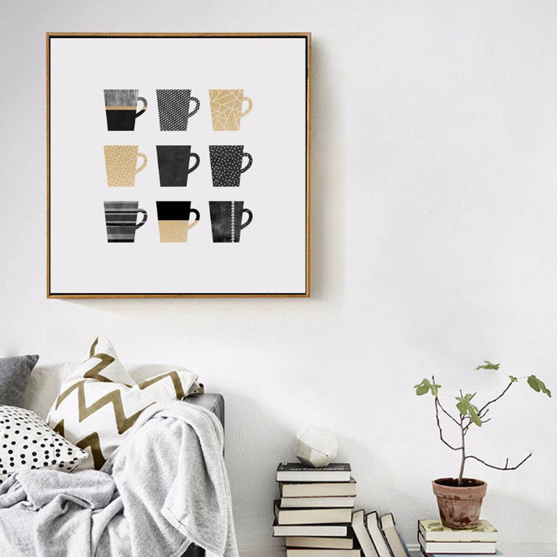 Flavors Of Life - Canvas Muurkunst Schilderij