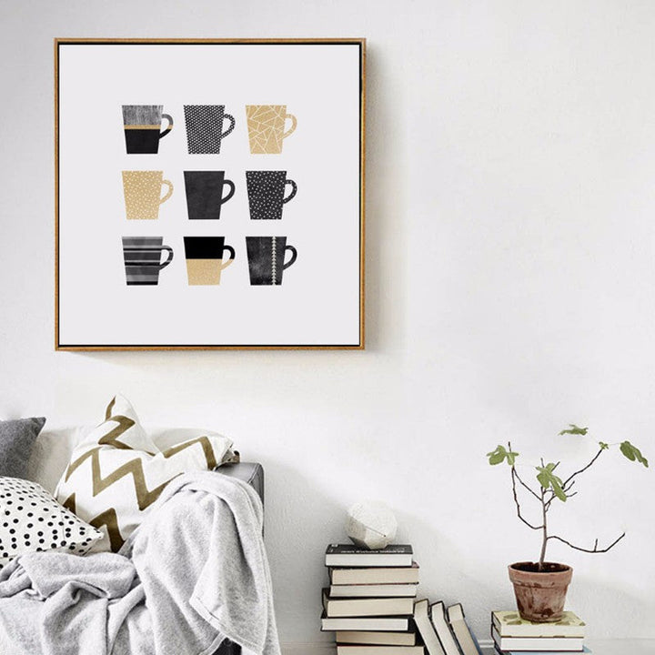Flavors Of Life - Canvas Muurkunst Schilderij