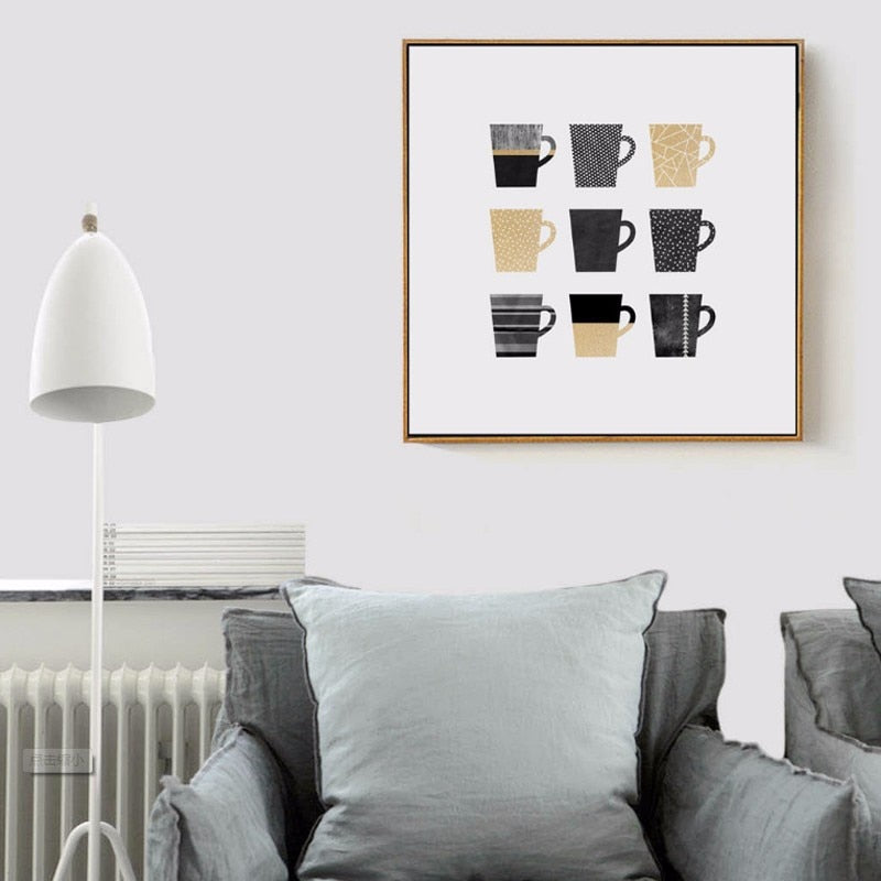 Flavors Of Life - Canvas Muurkunst Schilderij