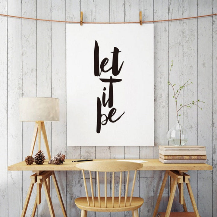 Minimalistische Geometrische Herten - Canvas Wandkunst Schilderij