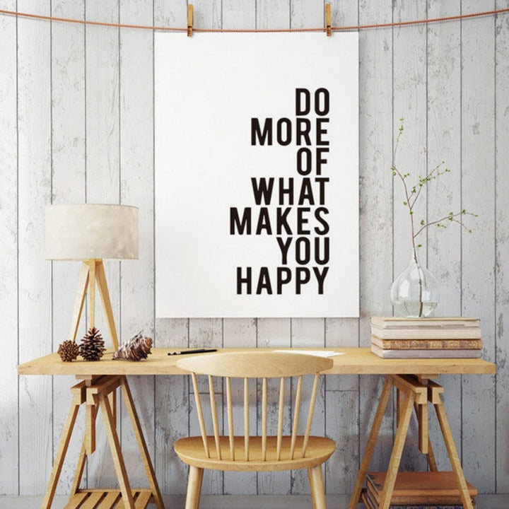 Minimalistische Geometrische Herten - Canvas Wandkunst Schilderij