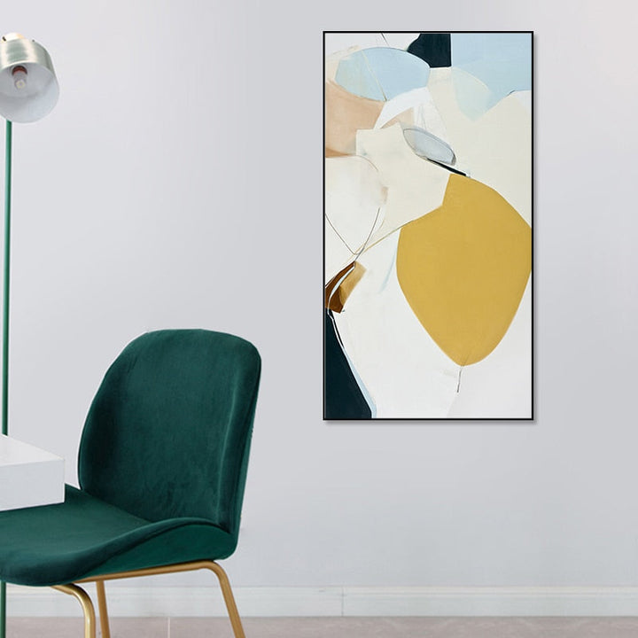 Droomgekleurde patronen - Canvas wanddecoratie schilderij