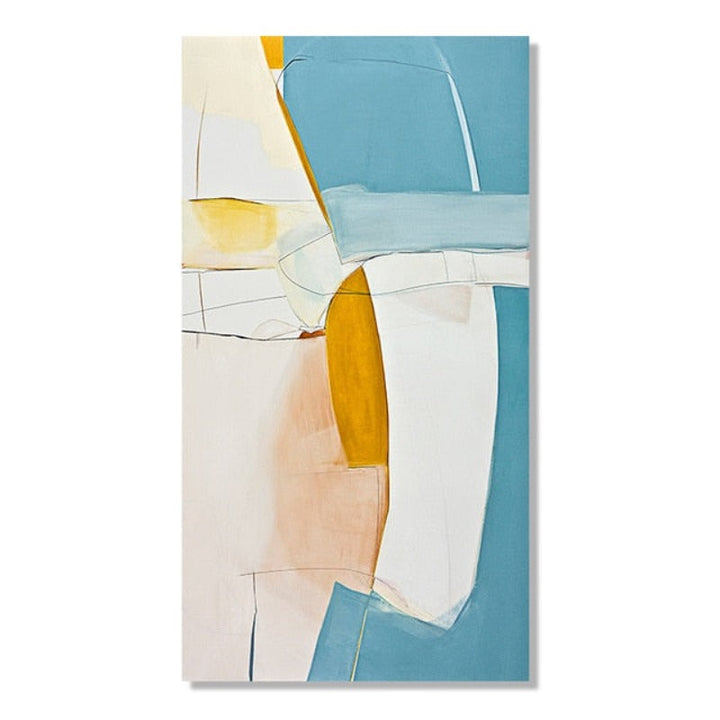 Droomgekleurde patronen - Canvas wanddecoratie schilderij
