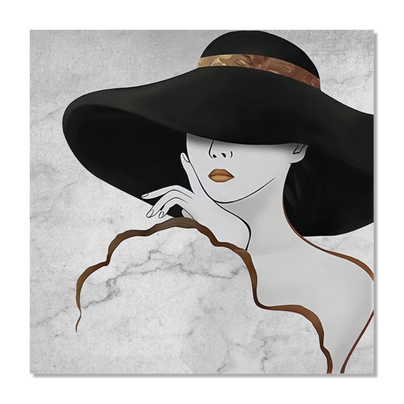 Fashionista - Canvas Muurkunst Schilderij
