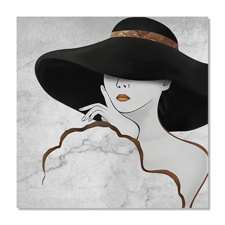 Fashionista - Canvas Muurkunst Schilderij