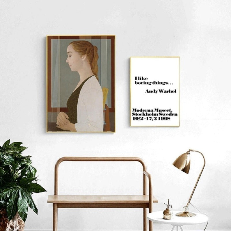Vlieg als een vogel - Canvas wand kunst schilderij